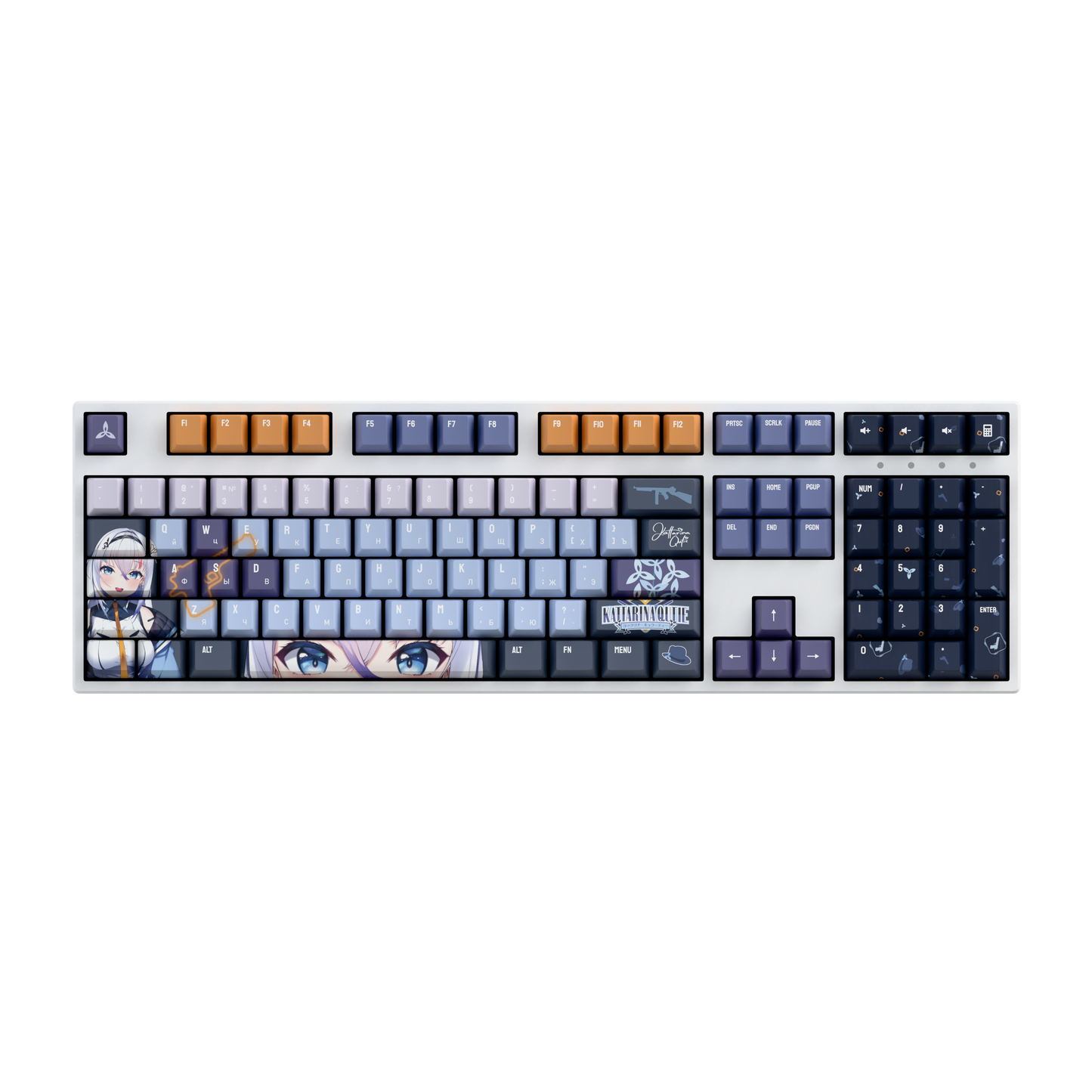 Kattarina Qutie 100% RGB Mechanical Keyboard