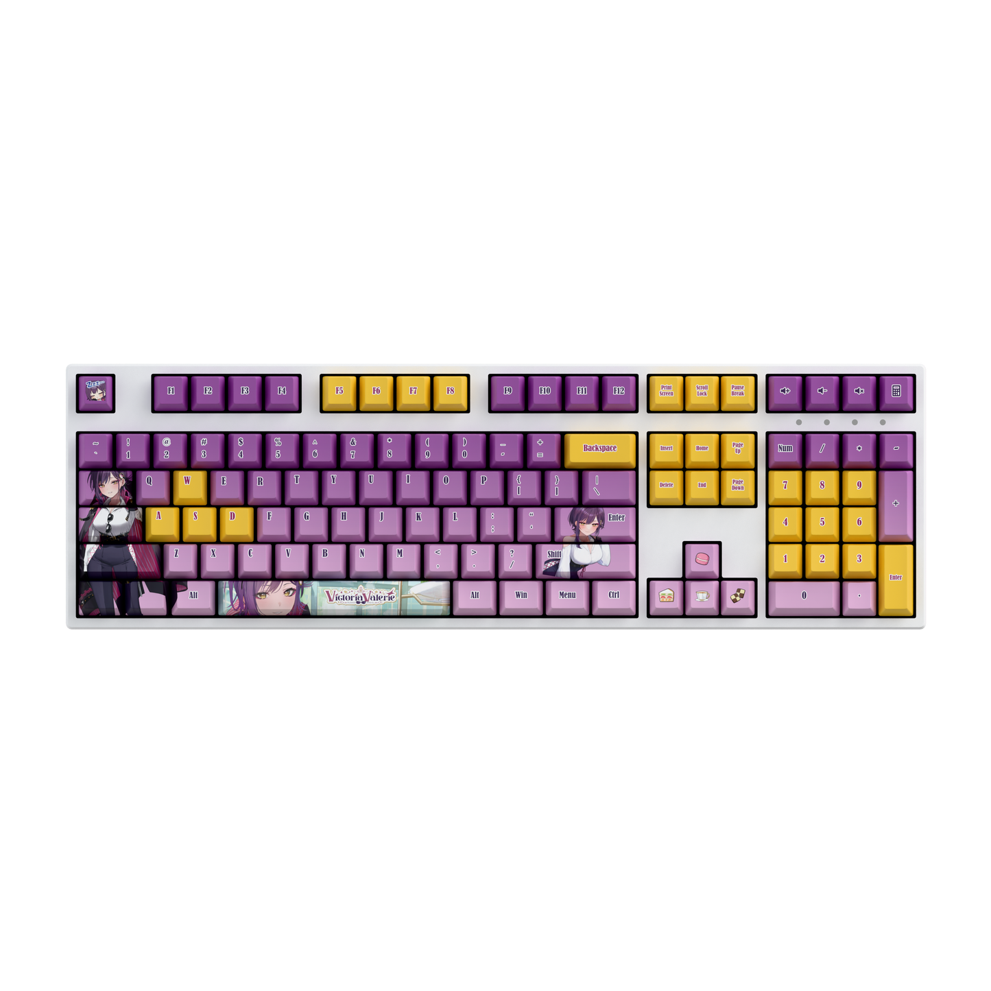 Victoria Valerie 100% RGB Mechanical Keyboard