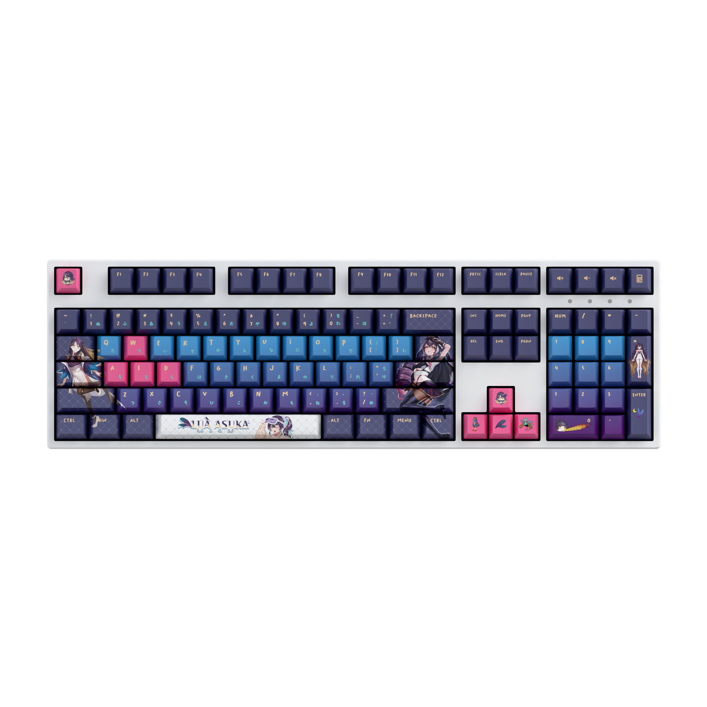 Lua Asuka Graduation 100% RGB Mechanical Keyboard