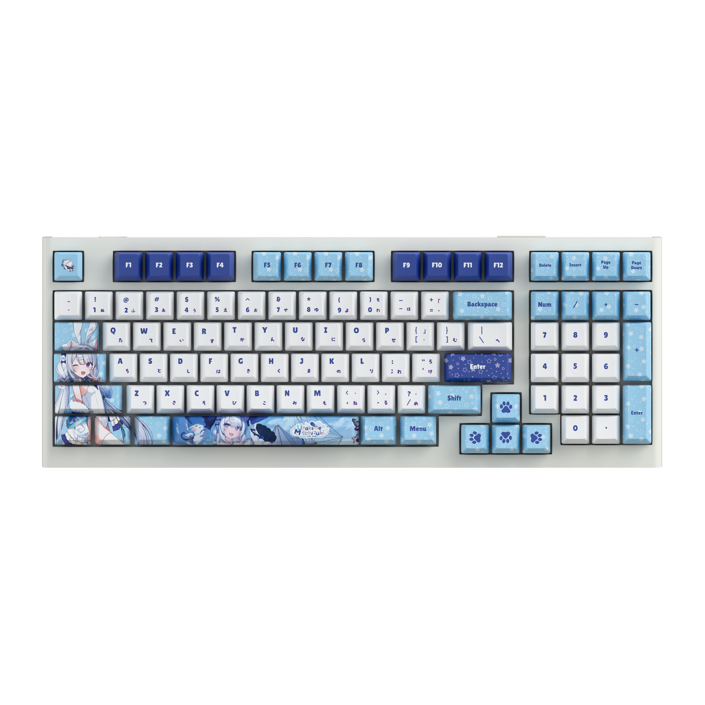 Utahime Mochizuki 96% RGB Mechanical Keyboard