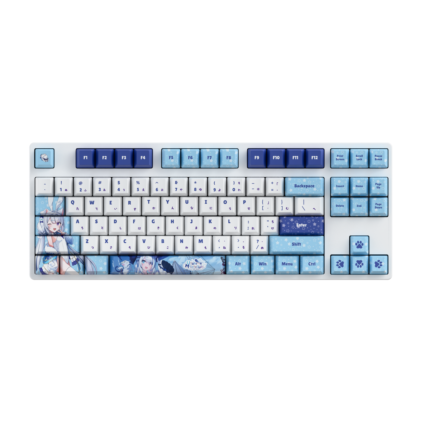 Utahime Mochizuki 80% RGB Mechanical Keyboard