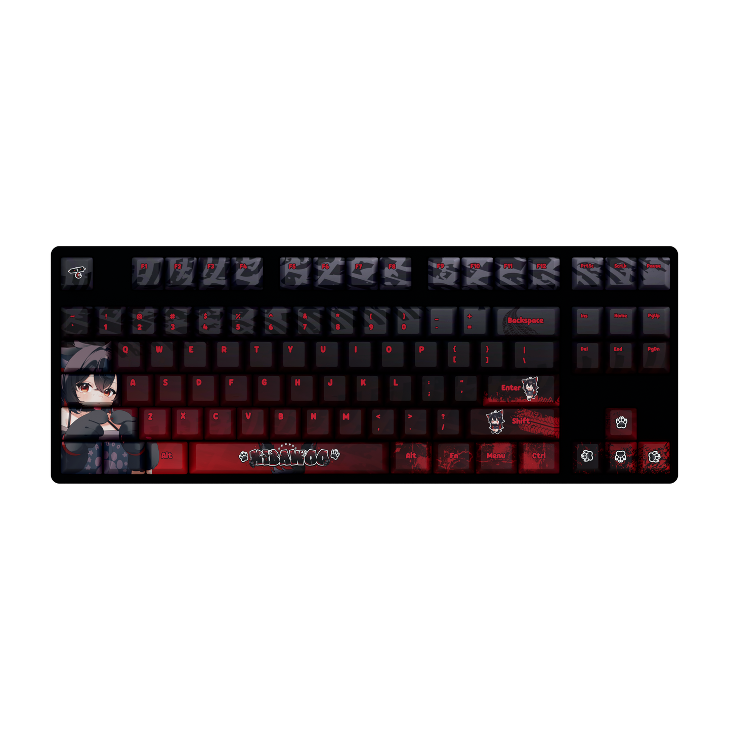 Kibawoo 80% RGB Mechanical Keyboard