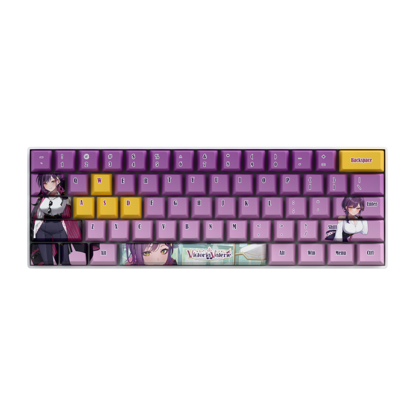 Victoria Valerie 60% RGB Mechanical Keyboard
