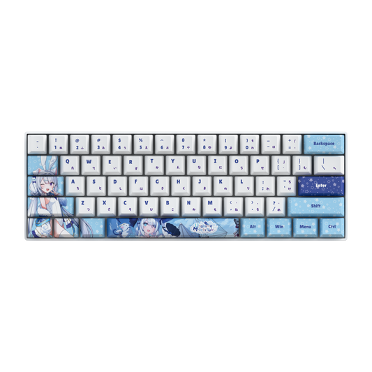 Utahime Mochizuki 60% RGB Mechanical Keyboard