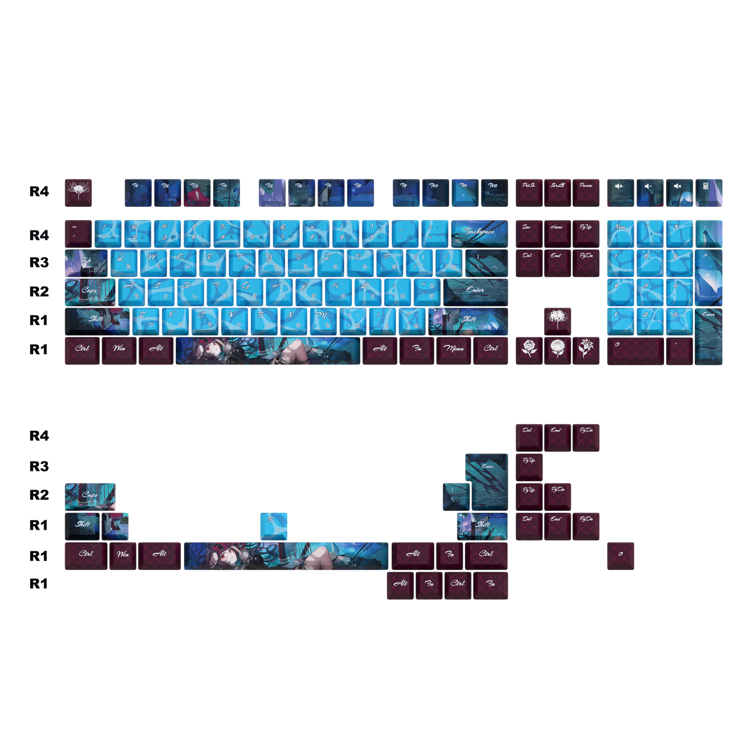 Elyza.EVE Keycaps Set