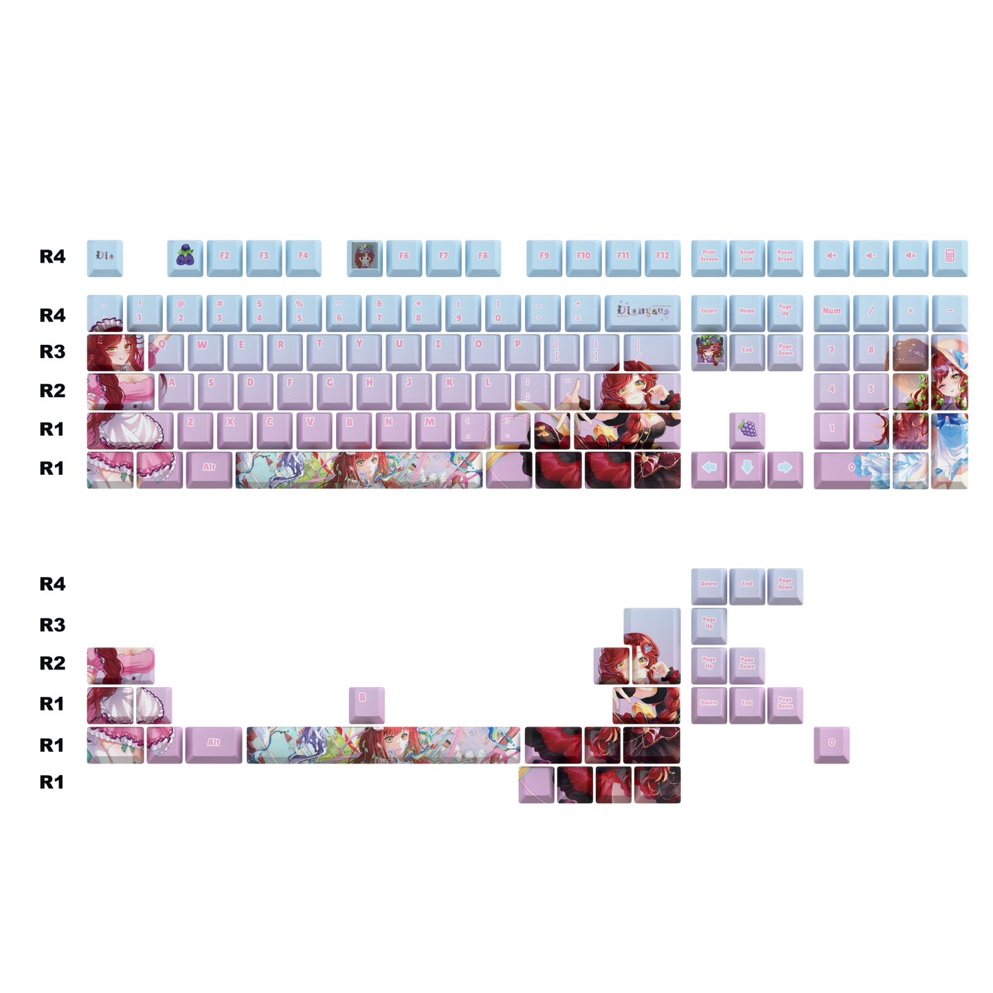 DionysusMythos Keycaps Set