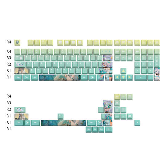 Chise Ichikawa Keycaps Set