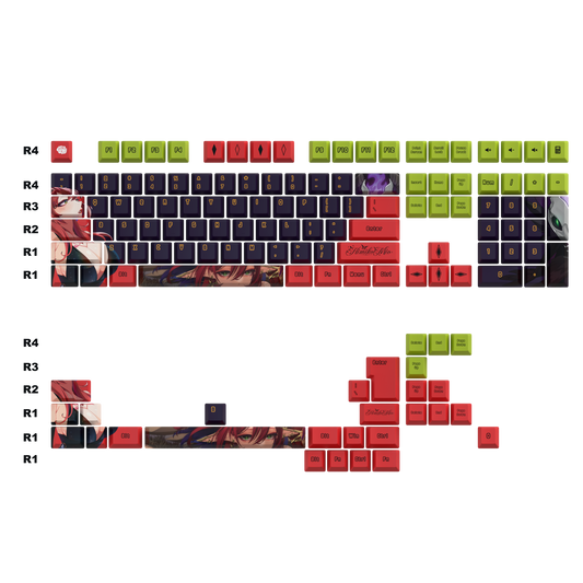 Himiko Mio Keycaps Set