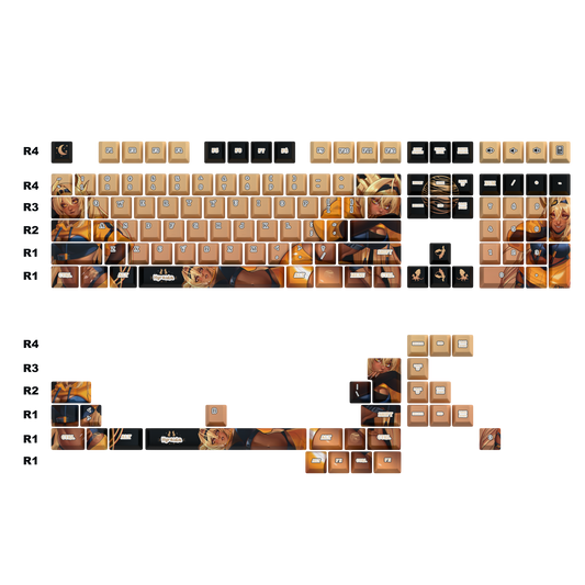Hyraldia Keycaps Set