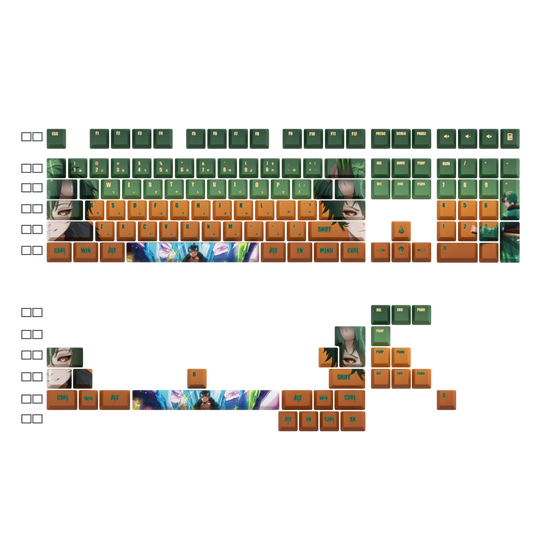 TheOzzieOni Keycaps Set