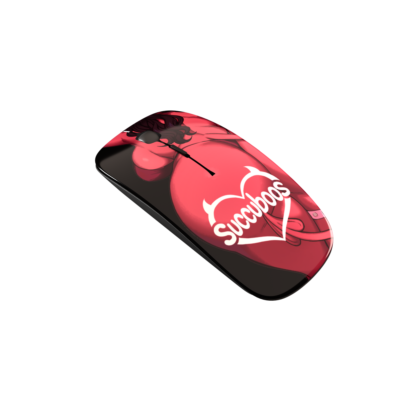 Charlotte Black Wireless Mouse