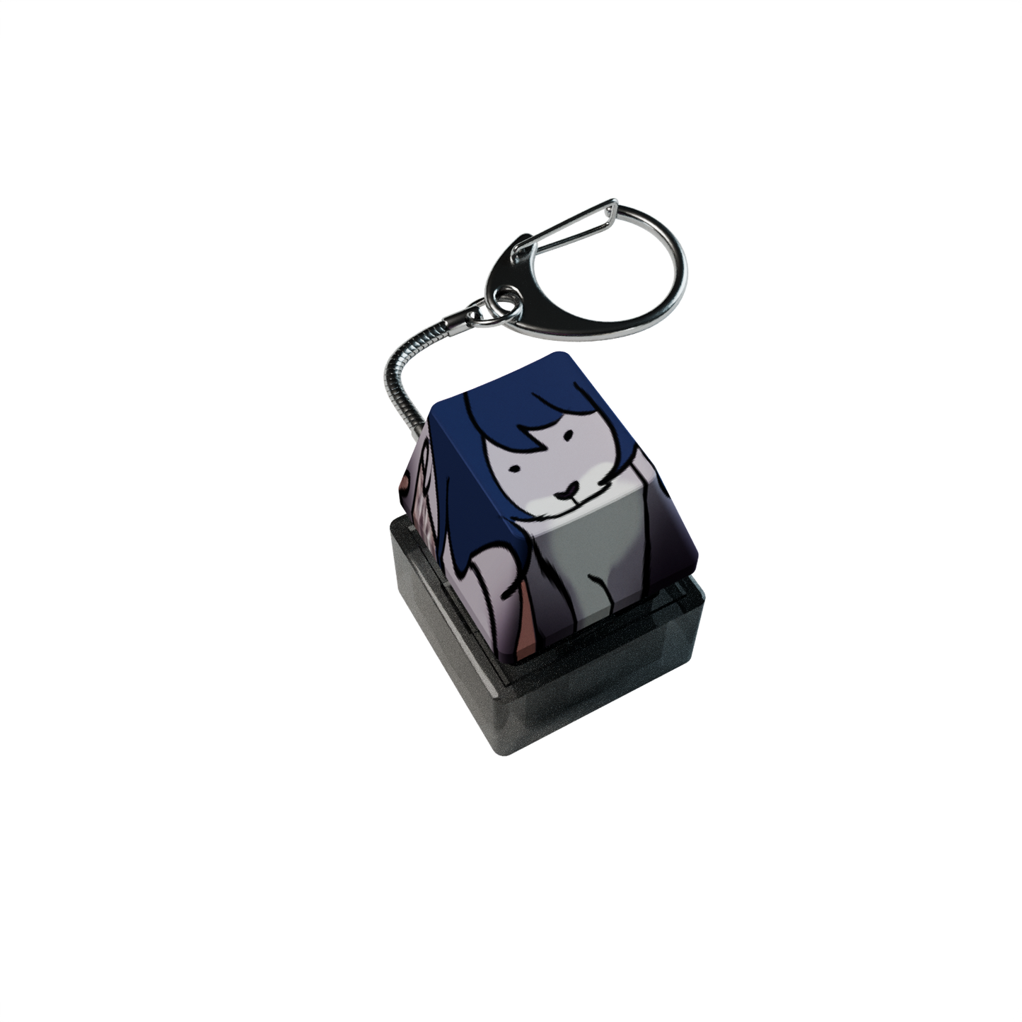 Synical Beanical Fidget Keychain