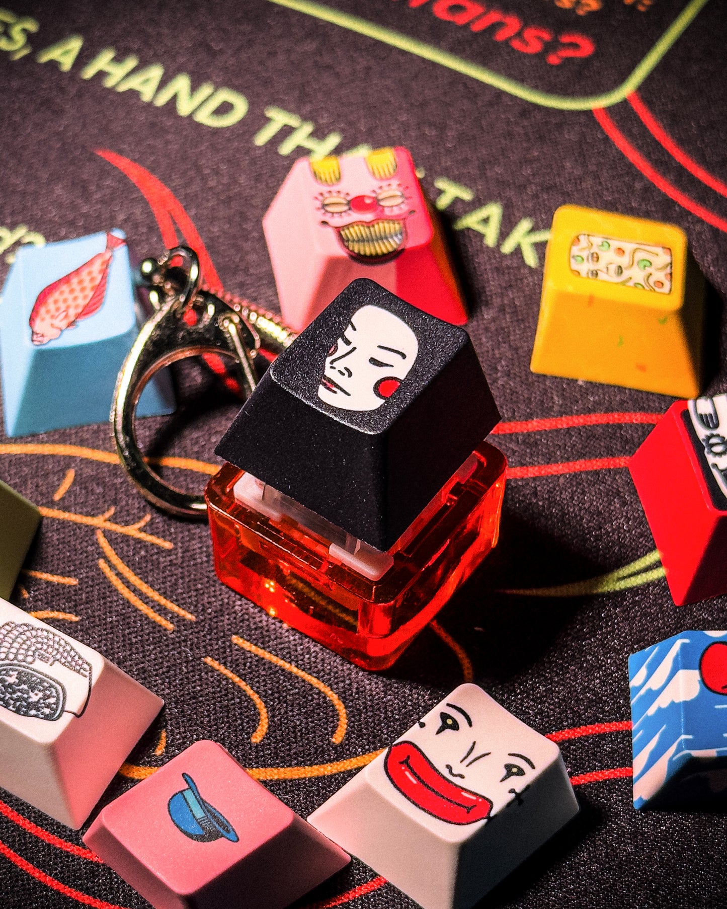 Umami Fidget Keychain