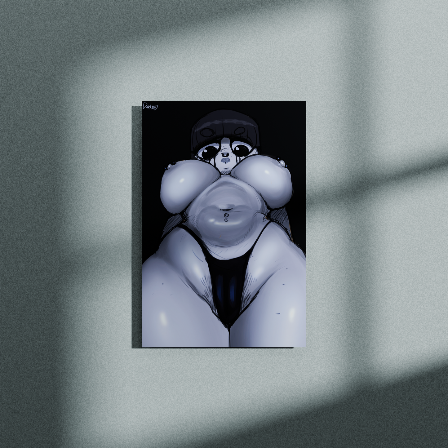 Le Darknud Aluminium Poster