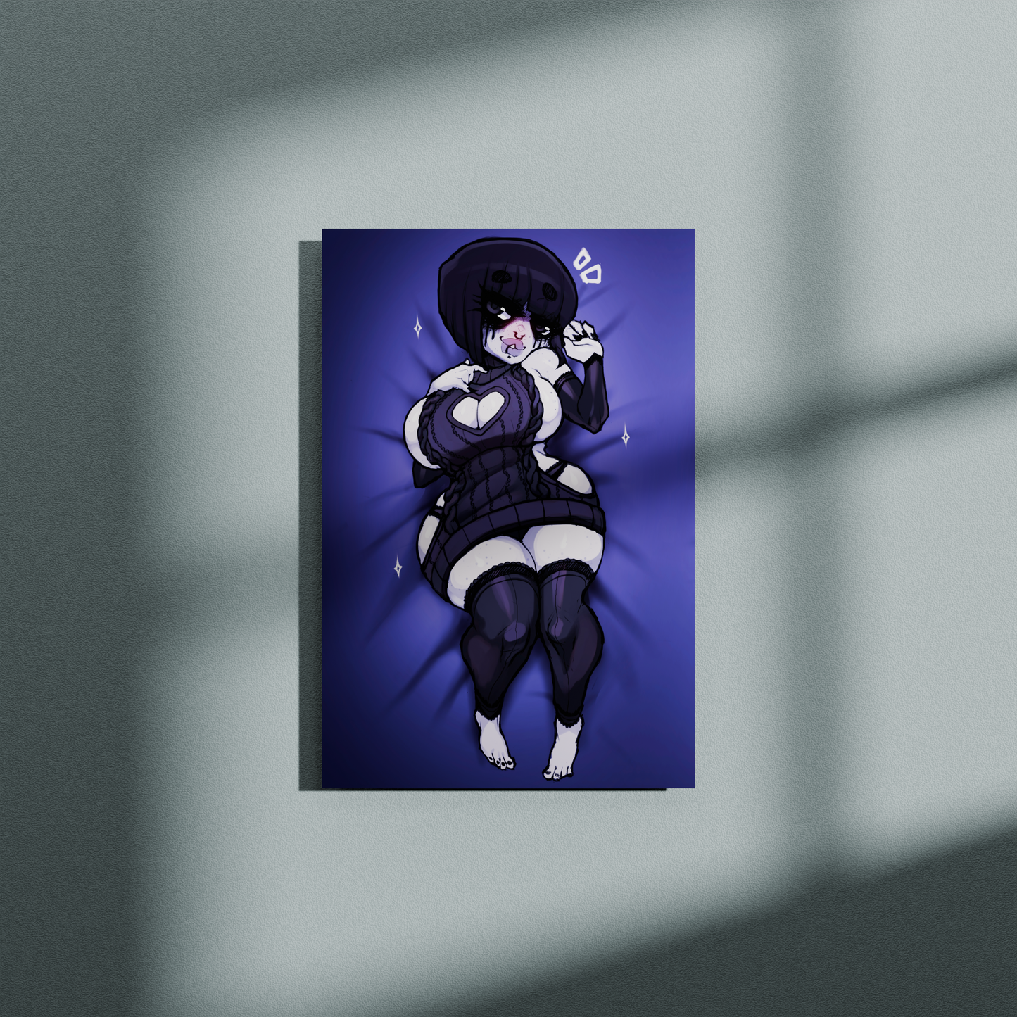 Le Darknud Aluminium Poster