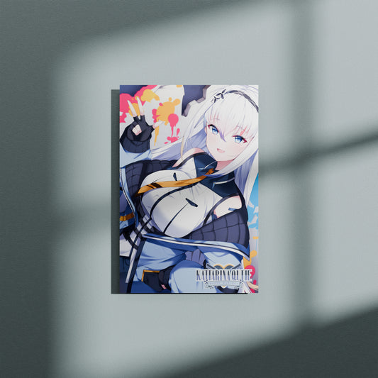 Kattarina Qutie Aluminium Poster