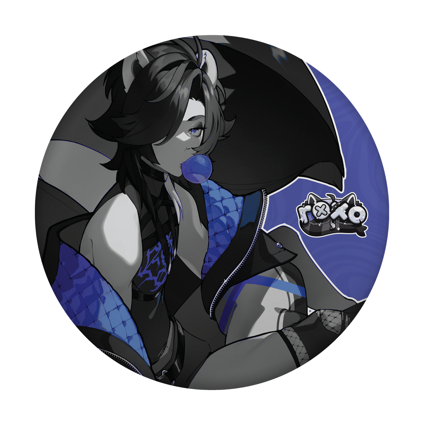 Roxo Badge