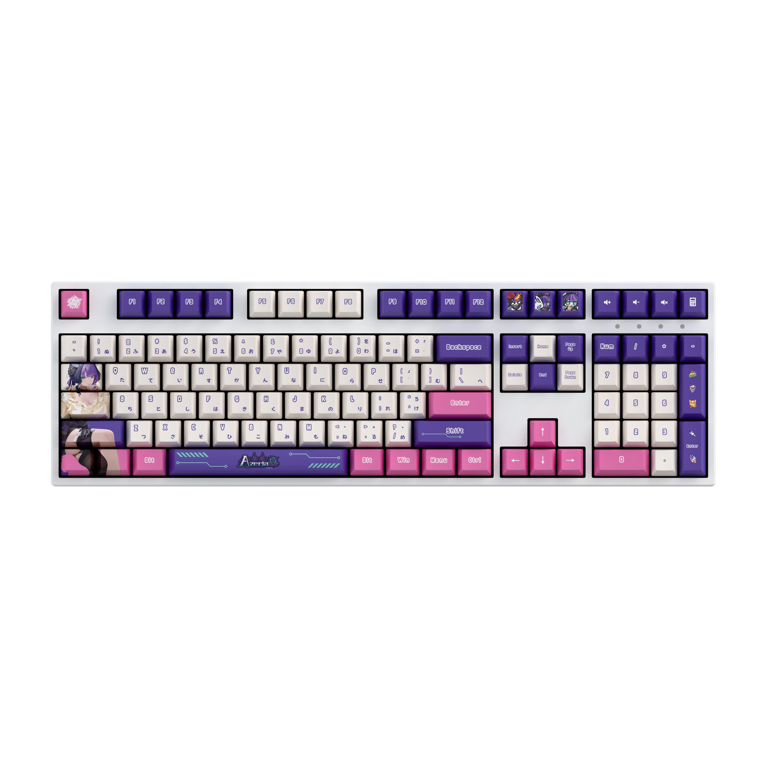 Azeria.EXE BDay 2025 | 100% RGB Mechanical Keyboard | Specialite X Huat.GG