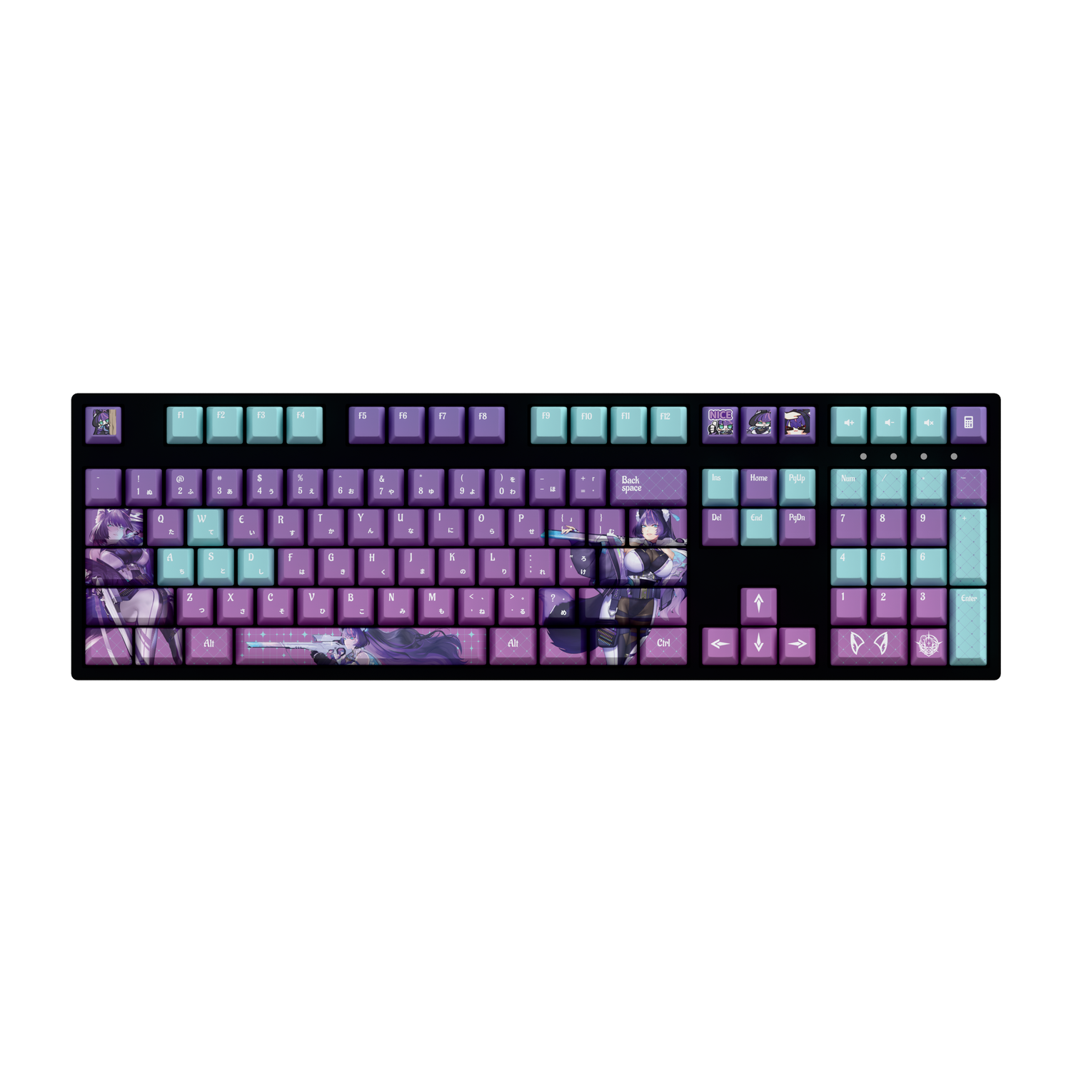 Azeria.EVE 100% RGB Mechanical Keyboard