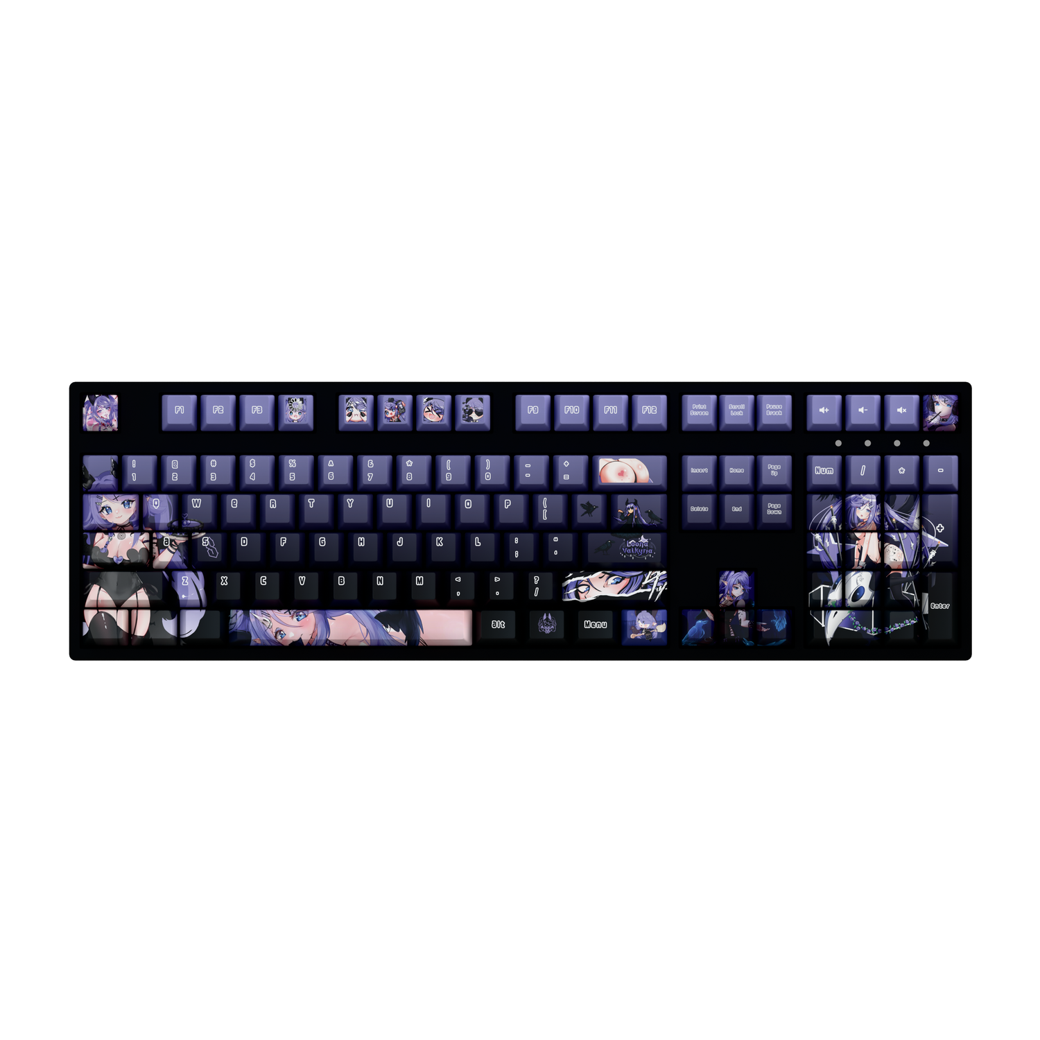 [LIMITED DROP] Loona Valkyria 100% RGB Mechanical Keyboard