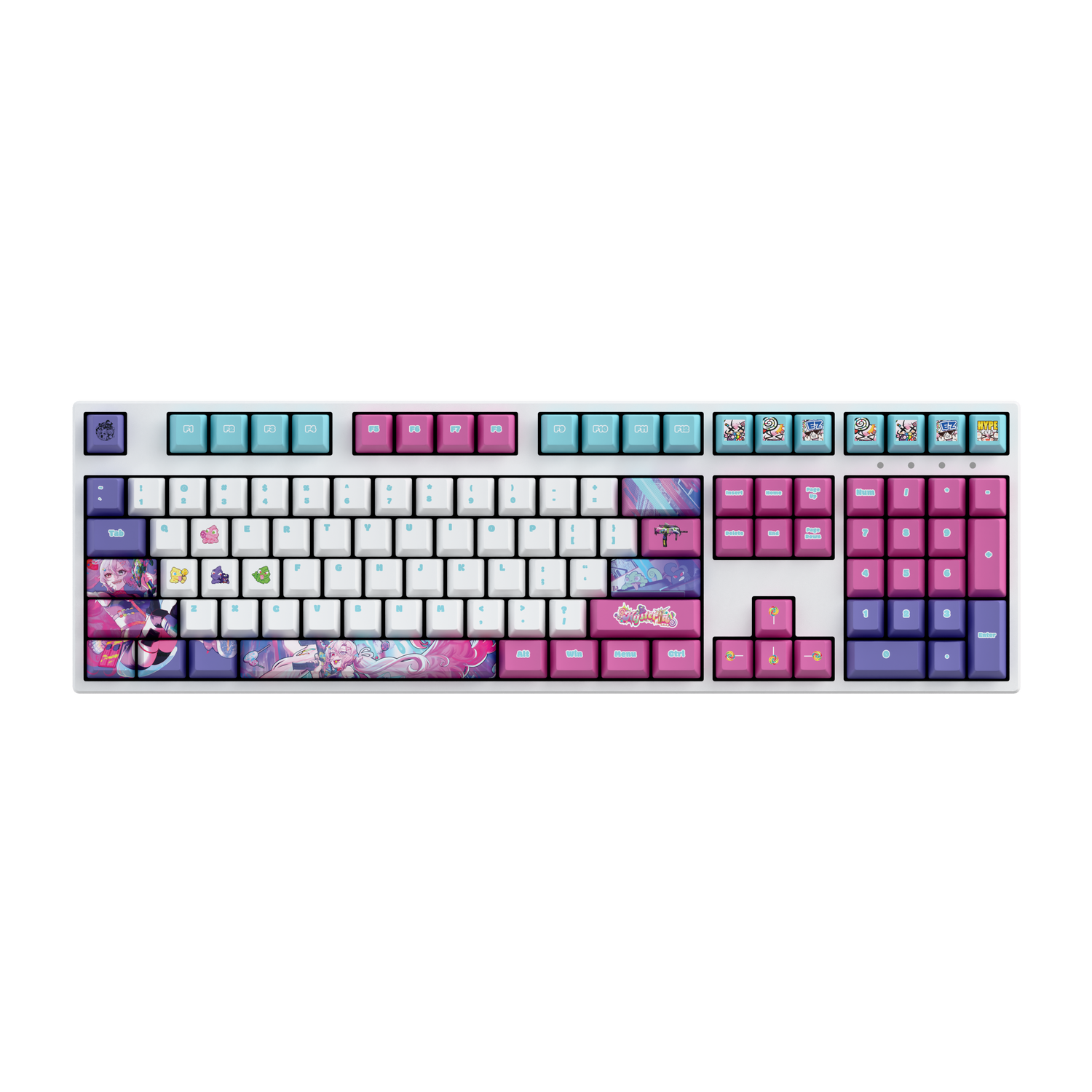 Hysteria.EVE 100% RGB Mechanical Keyboard