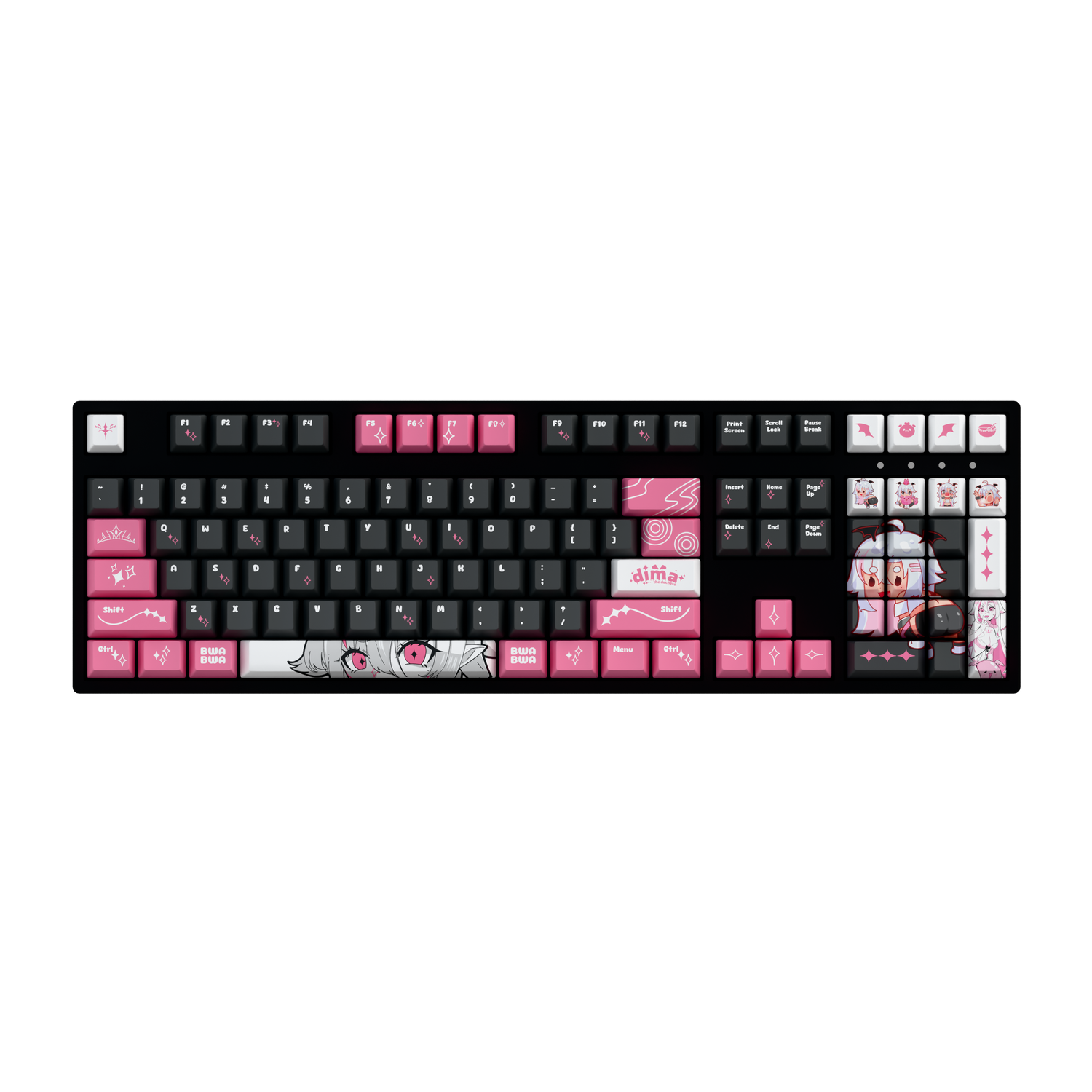 Dima 100% RGB Mechanical Keyboard