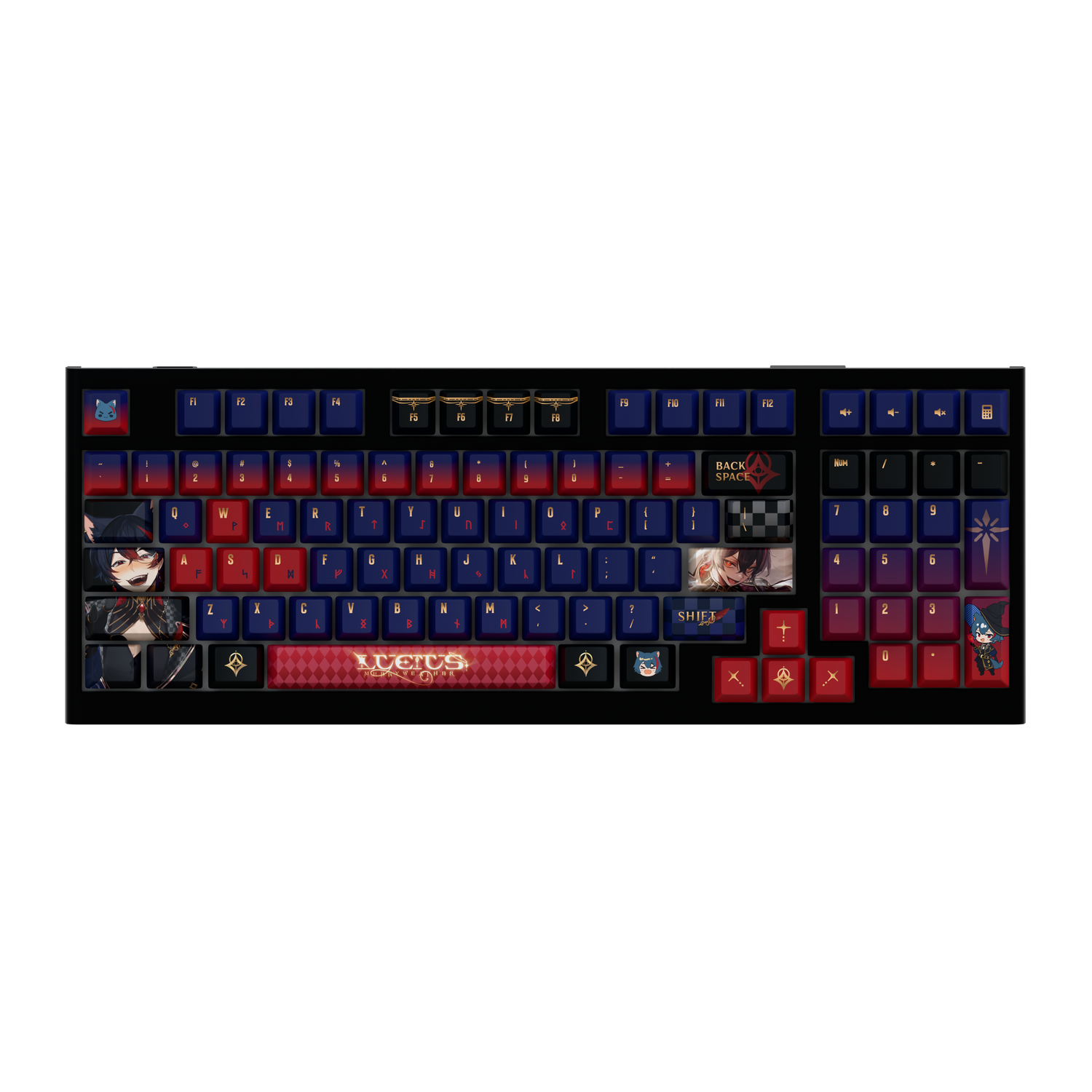 Lucius Merryweather 96% RGB Mechanical Keyboard