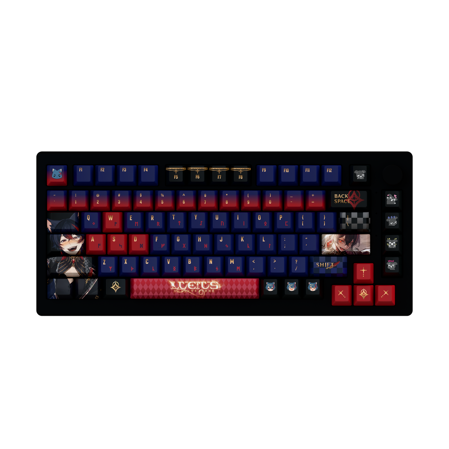 [LIMITED DROP] Lucius Merryweather 75% RGB Mechanical Keyboard