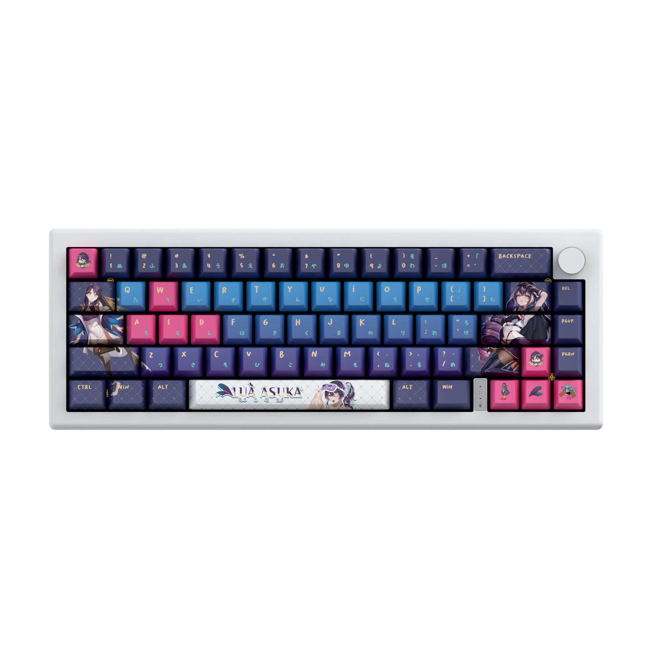Lua Asuka Graduation 65% RGB Mechanical Keyboard – Huat GG