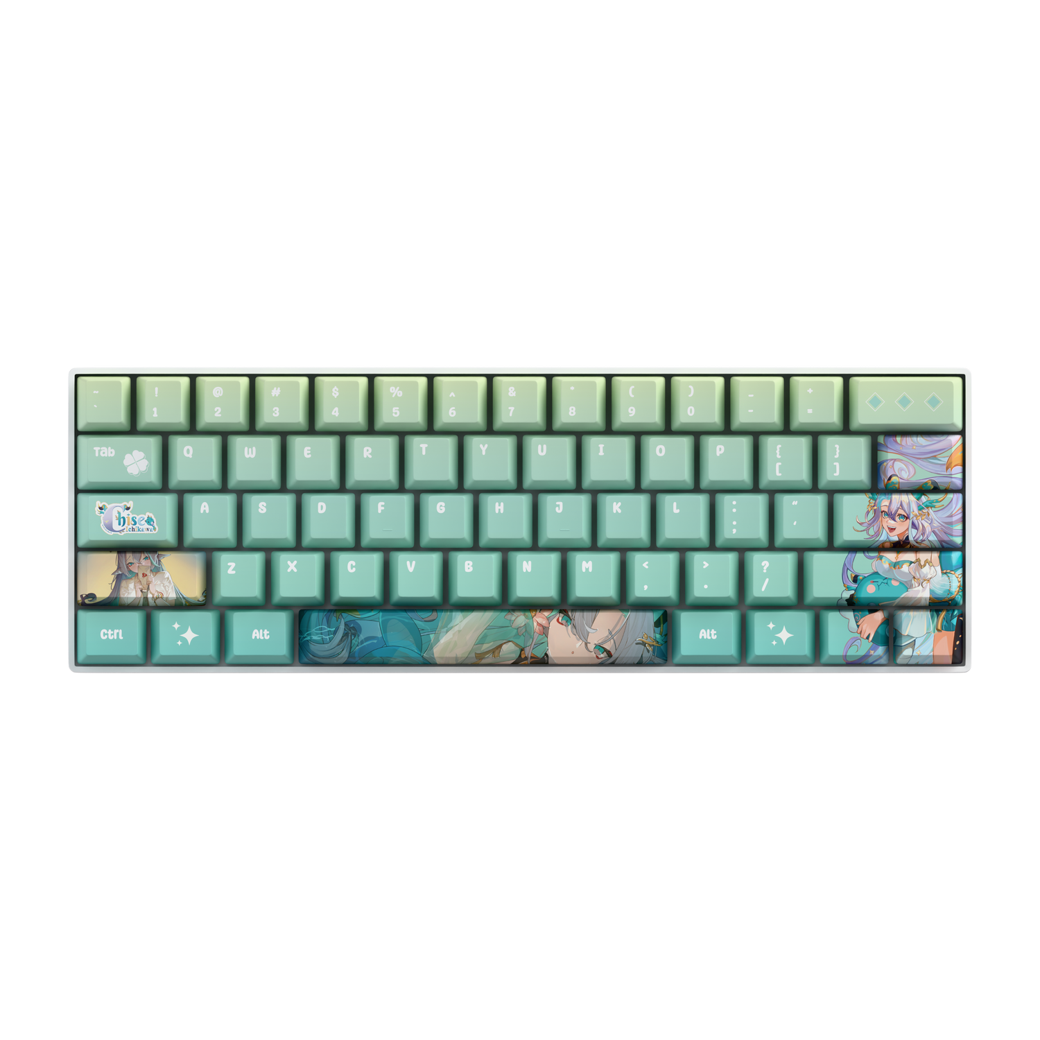 Chise Ichikawa 60% RGB Mechanical Keyboard