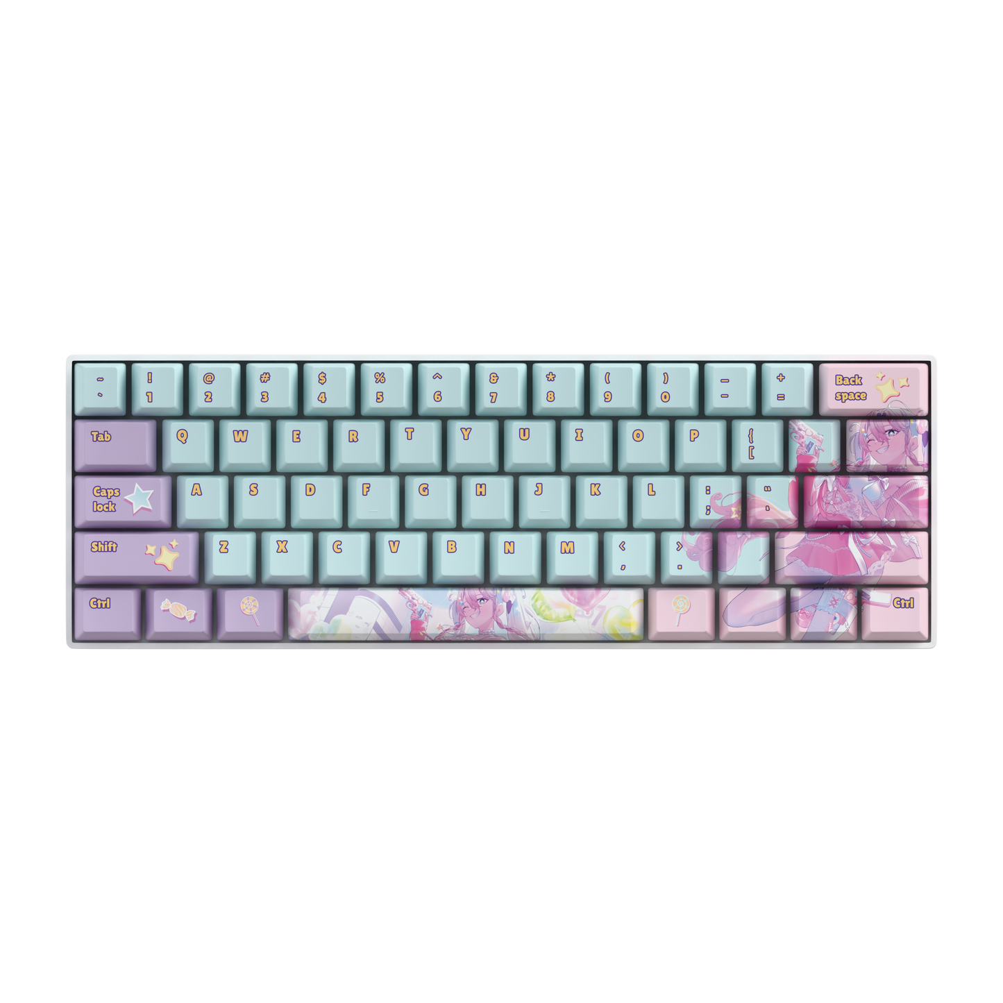 Hysteria.EVE Birthday 2025 |60% RGB Mechanical Keyboard