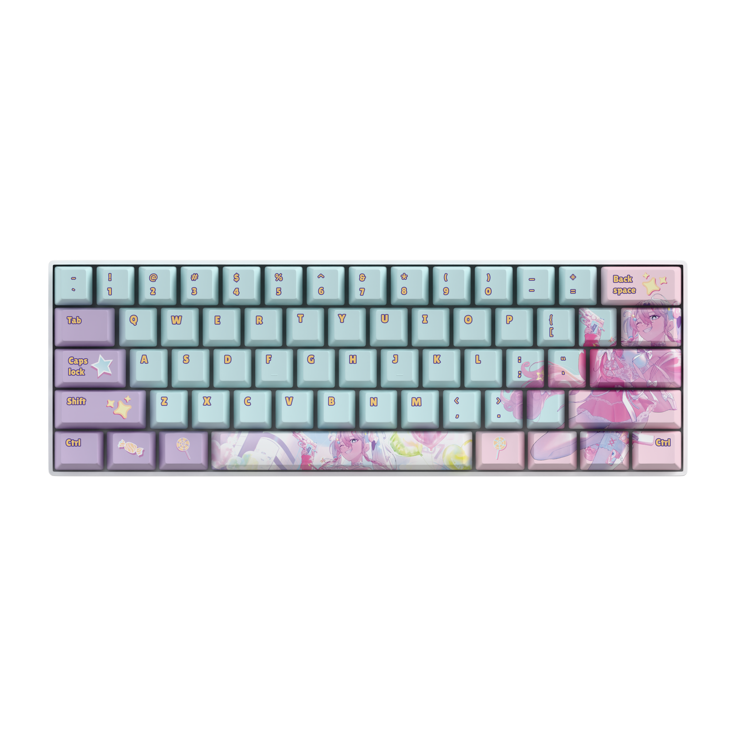 Hysteria.EVE Birthday 2025 |60% RGB Mechanical Keyboard