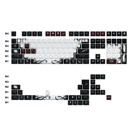 VyleGloom keycaps Set