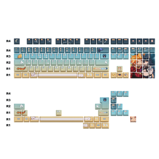 MythicDuo Keycaps Set