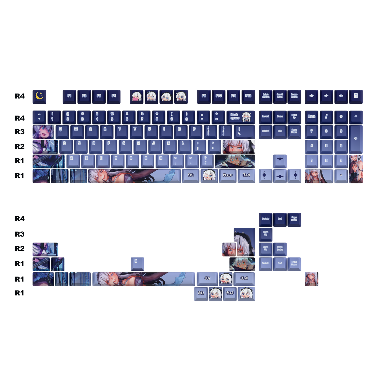 Atlamoon Keycaps Set