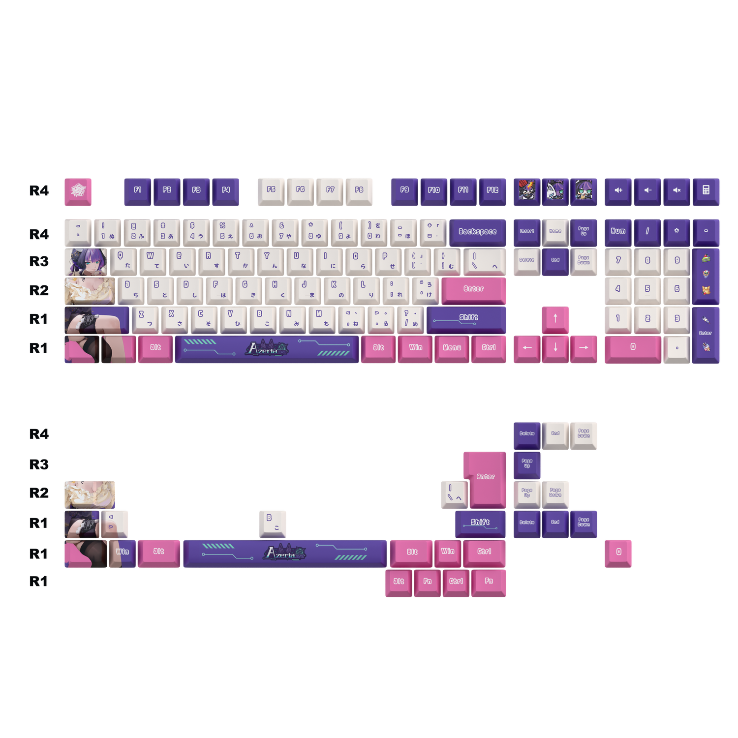 Azeria.EVE BDay 2025 Keycaps Set | Specialite X Huat.GG