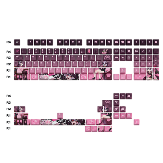 Siia Kiname Keycaps Set