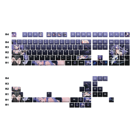 [LIMITED DROP] Loona Valkyria keycaps Set
