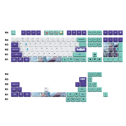 Bluebell.EVE Keycaps Set