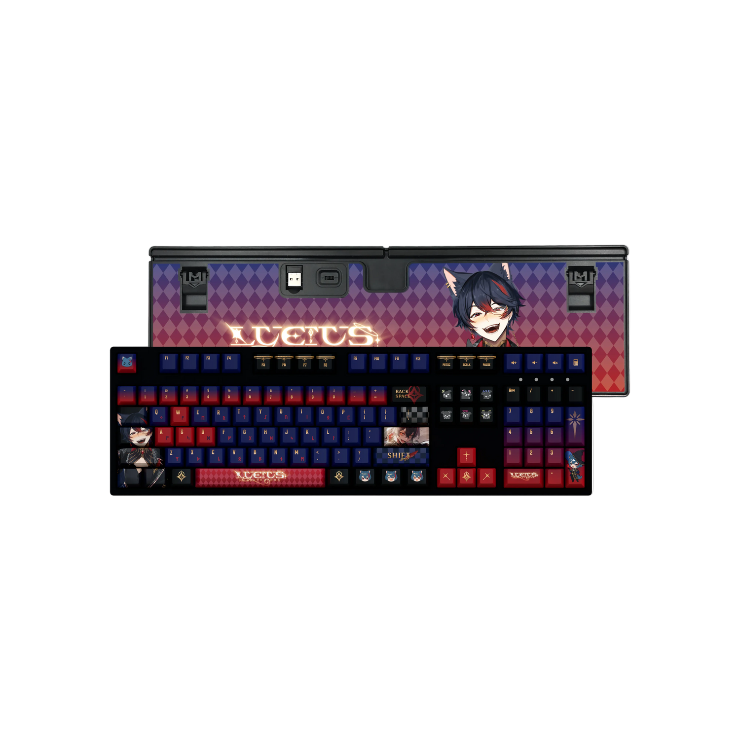 [LIMITED DROP] Lucius Merryweather 100% RGB Mechanical Keyboard