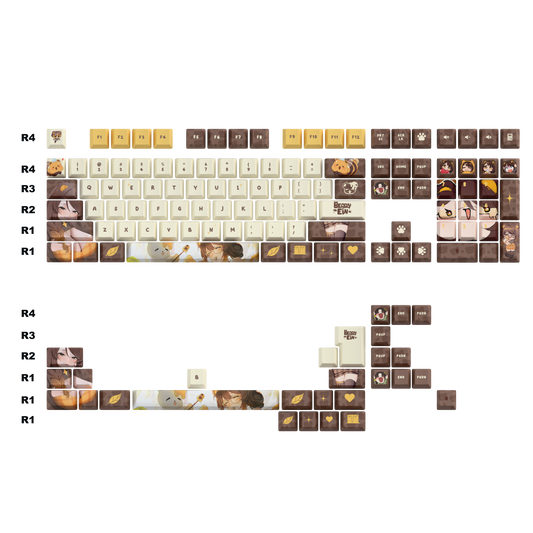 BearyEin Keycaps Set