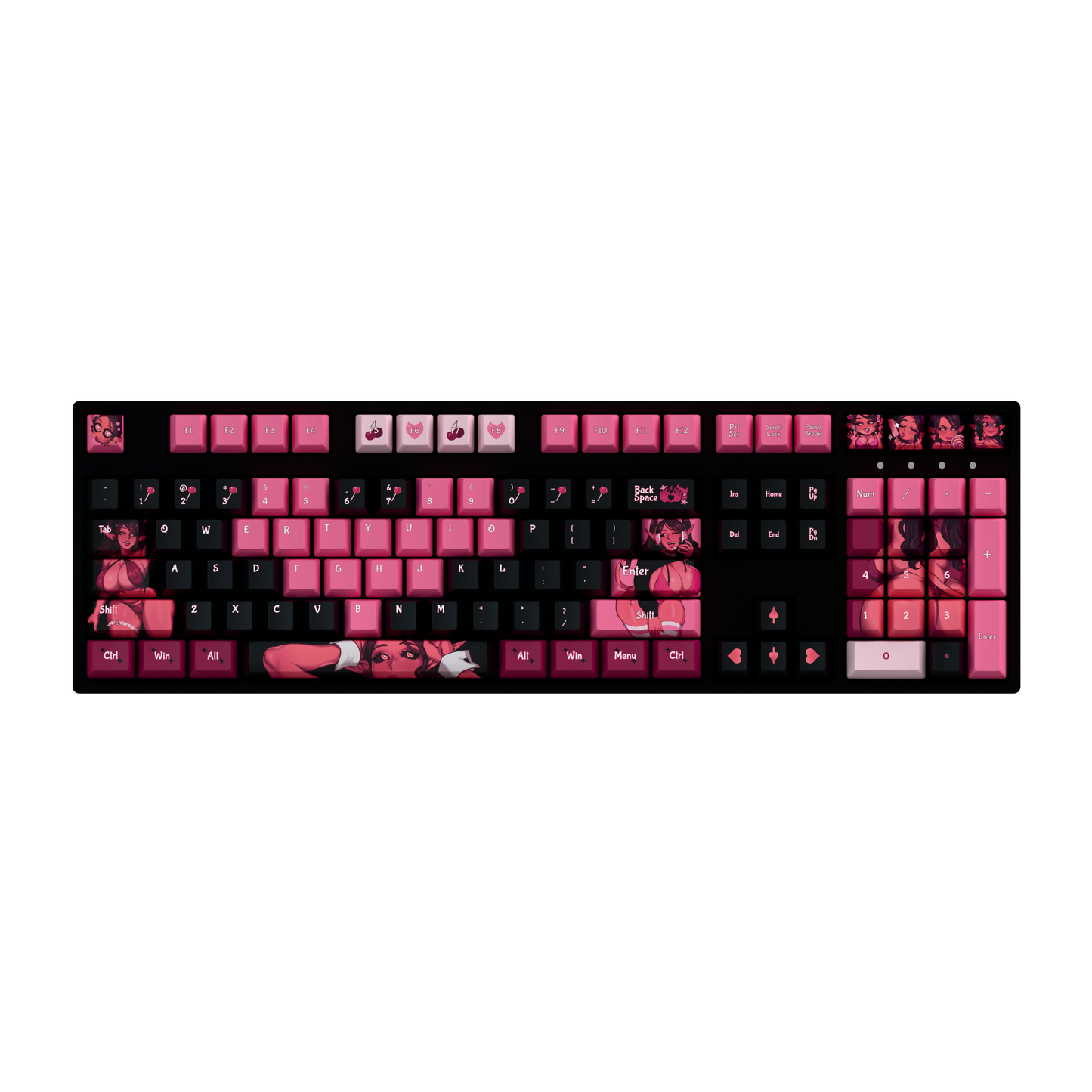 Charlotte 100% RGB Mechanical Keyboard