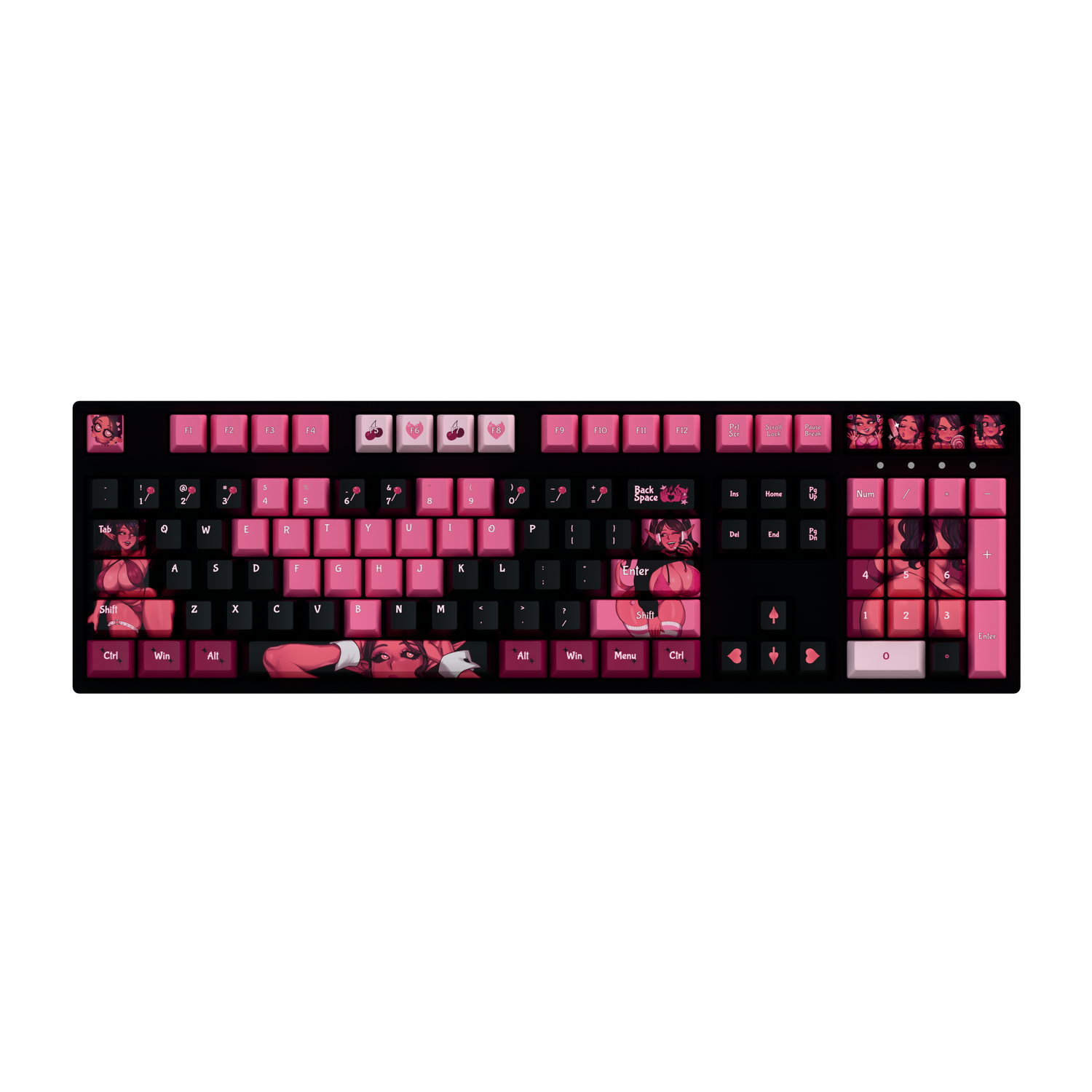 Charlotte 100% RGB Mechanical Keyboard