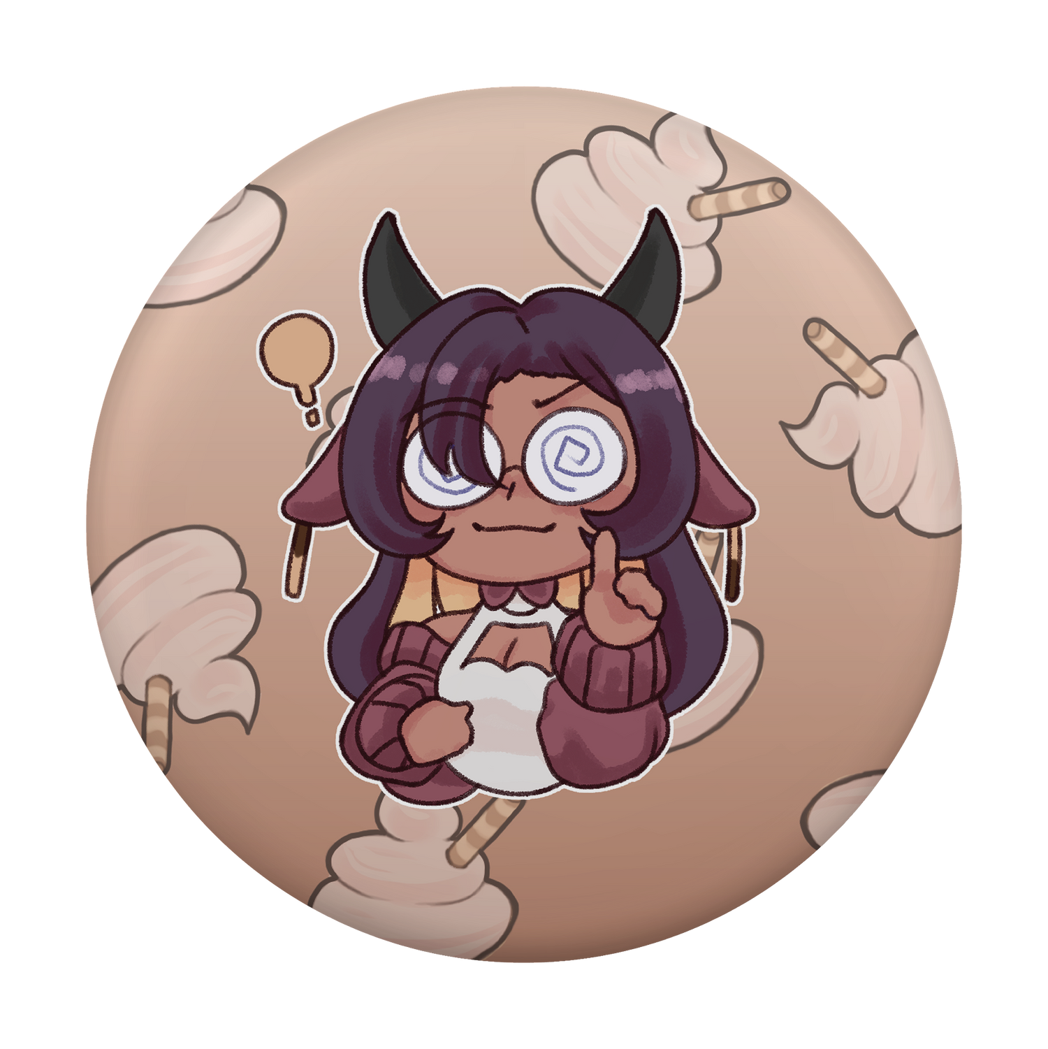 Pocky Sorbet Badge