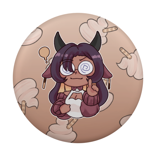 Pocky Sorbet Badge