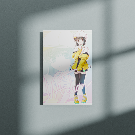 Ethel Chamomile Aluminium Poster