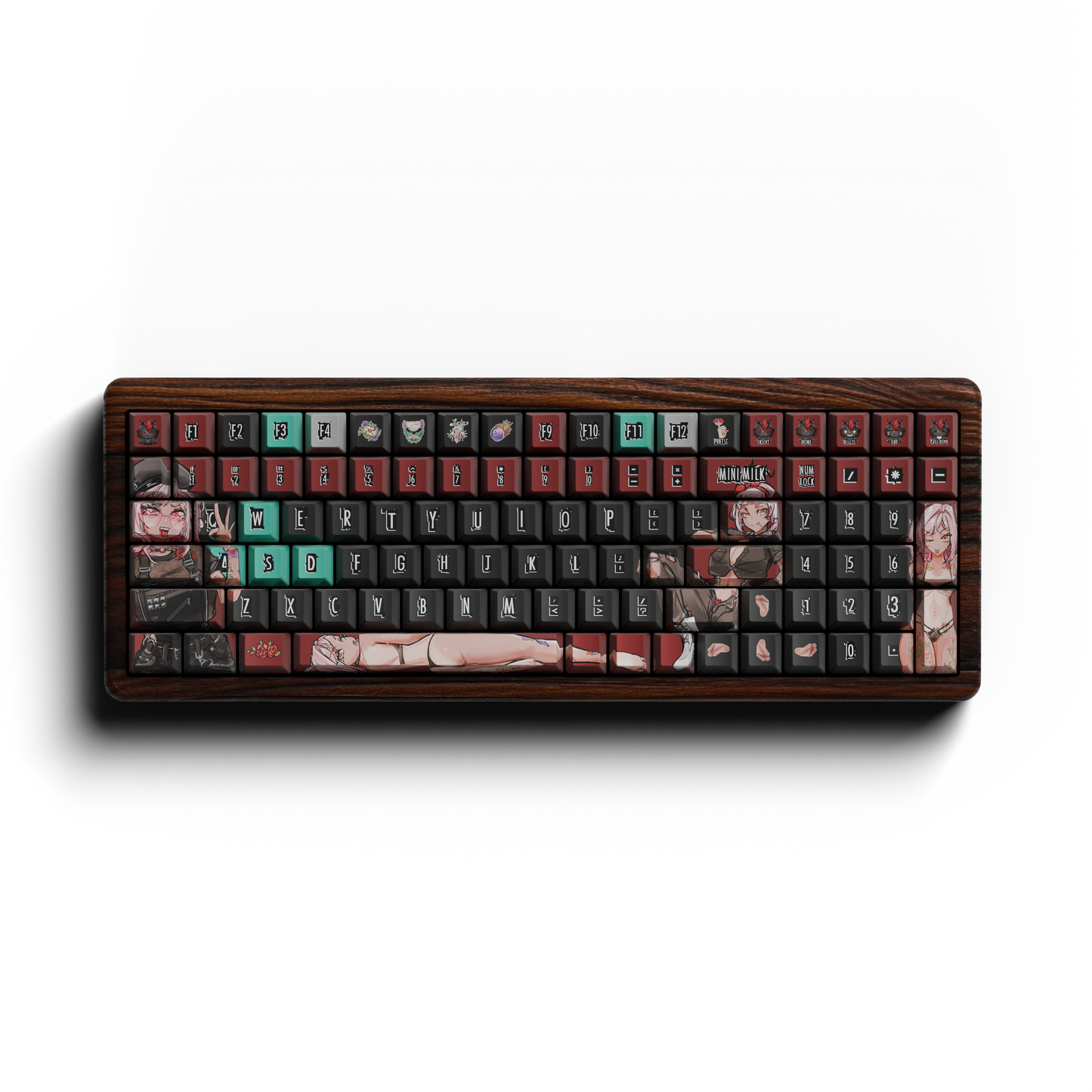 [Limited Edition 100 units ] FeFe 96% Wooden Keyboard