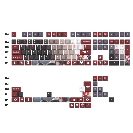 [LIMITED DROP] HysteriaV keycaps Set