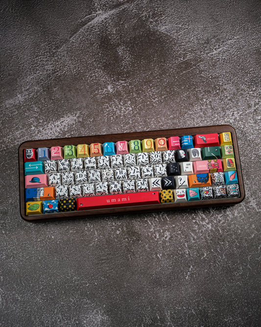 Umami 65% Wooden Keyboard