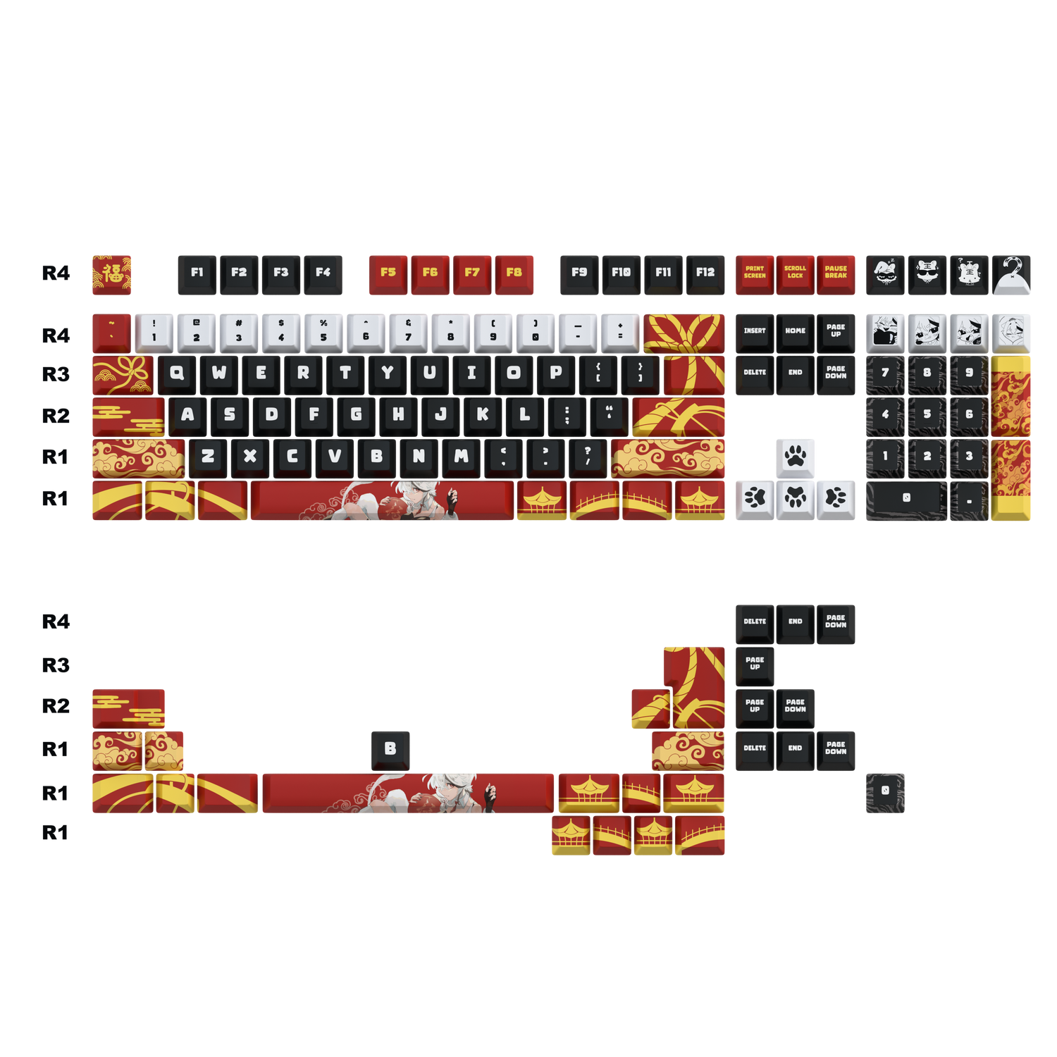 KaifuLulu Keycaps Set